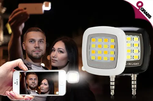 From QR39, Have the Perfect Lighting with a Mobile Selfie Flash Tool! (Up to QR160 Value)